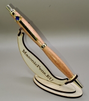Click Ball Point Pen with Gold Plated Fittings